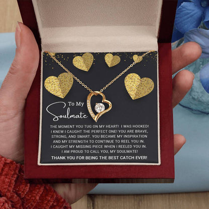 To My Soulmate - Forever Love Necklace