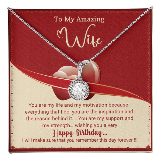 To My Amazing Wife - Eternal Hope Necklace