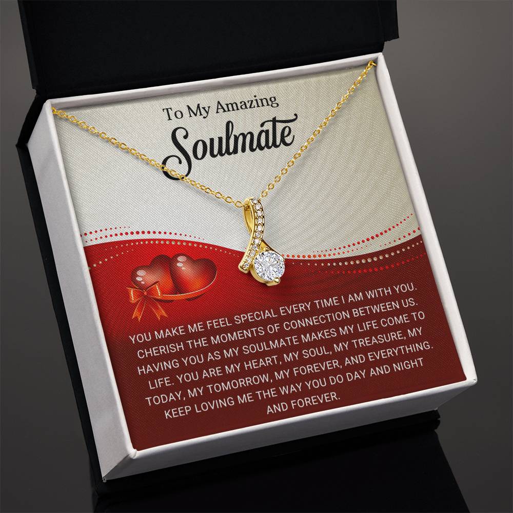 To My Amazing Soulmate - Alluring Beauty Necklace