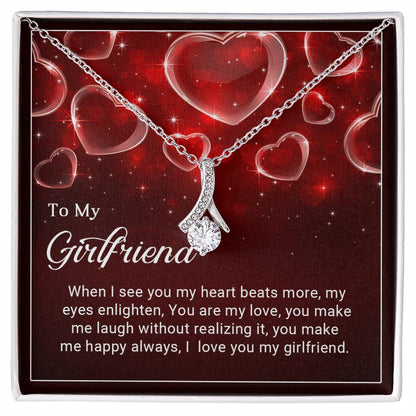 To My Girlfriend - Forever Love Necklace