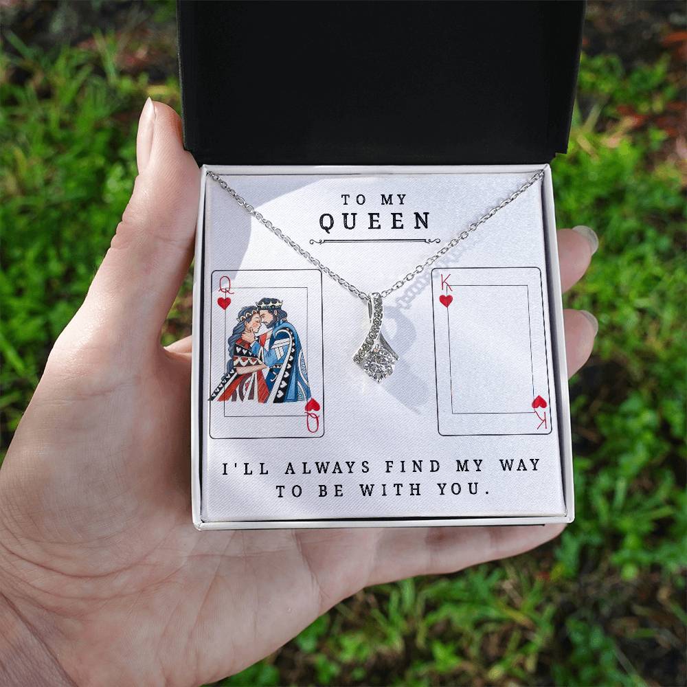 To My Queen - Best Valentine Gift - Alluring Beauty Necklace