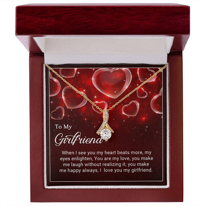 To My Girlfriend - Forever Love Necklace