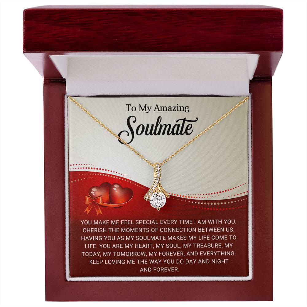 To My Amazing Soulmate - Alluring Beauty Necklace