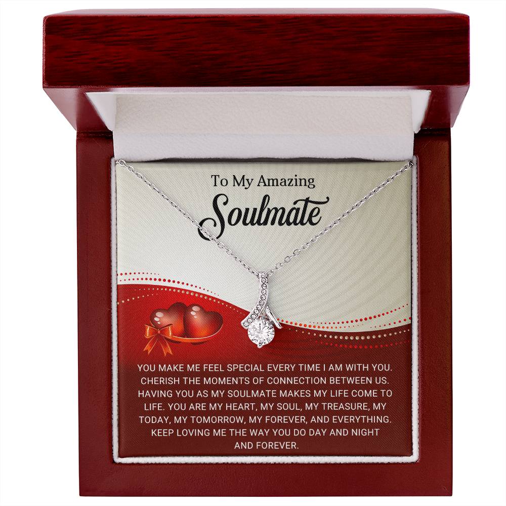 To My Amazing Soulmate - Alluring Beauty Necklace