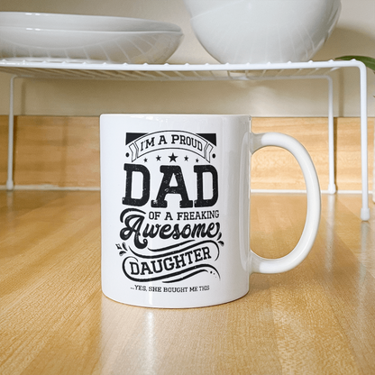 Best Gift For Dad - White Ceramic Mug