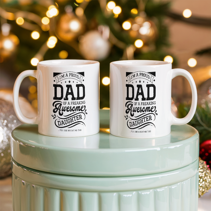 Best Gift For Dad - White Ceramic Mug