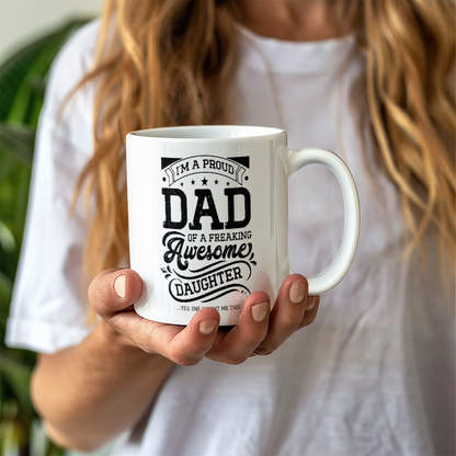 Best Gift For Dad - White Ceramic Mug