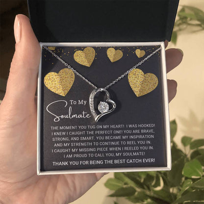 To My Soulmate - Forever Love Necklace