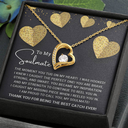 To My Soulmate - Forever Love Necklace